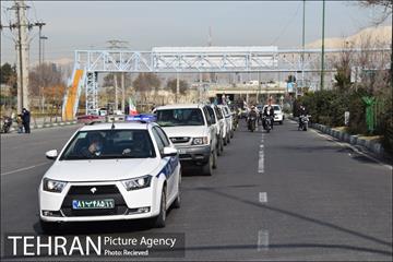 راهپیمایی 22 بهمن در منطقه بیست 4