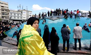 راهپیمایی وز قدس در پایتخت 7