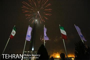جشن نور نیمه شعبان در برج میلاد تهران 11