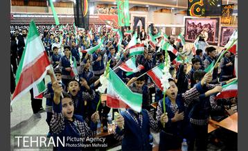 آیین نواختن زنگ دانش آموز شهید با حضور شهردار تهران 6