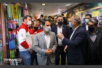 بازدید شهردار تهران از فروشگاه شهروند و میادین میوه تره بار 5