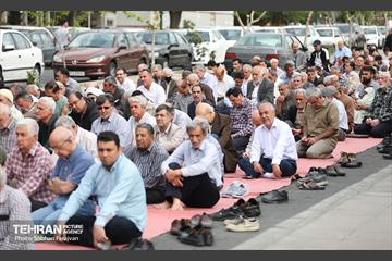 نماز عید فطر در شهرک اکباتان 1