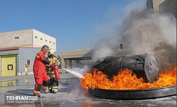 دوره آموزشی آتش‌نشانی ویژه خبرنگاران 20