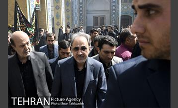 عزاداری عاشورای حسینی در حرم حضرت عبدالعظیم(ع) با حضور دکتر روحانی و دکتر نجفی 6