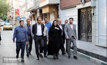 بازدید معاون هماهنگی و امور مناطق شهرداری تهران از منطقه ۸ 18