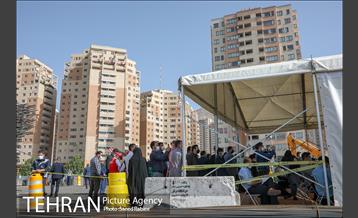 آیین آغاز عملیات اجرایی احداث نخستین قطعه از خط ۱۰ مترو 15