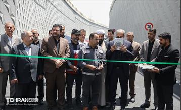 افتتاح دوربرگردان غیرهمسطح بزرگراه شهید همدانی 5