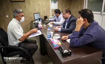 حضور جعفر شربیانی در منطقه 17