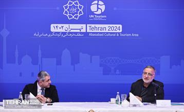 نشست مشترک شهردار تهران و دبیرکل سازمان حهانی گردشگری 12