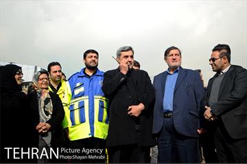 بهره برداری از طرح مشارکت شهرداری تهران و سازمان اورژانس کل کشور 37