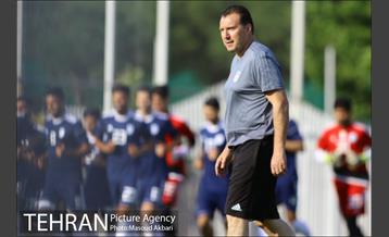 اولین تمرین تیم ملی فوتبال با سرمربی جدید 4