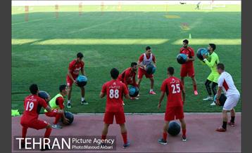 تمرین تیم فوتبال پرسپولیس تهران 8