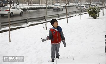 روز برفی تهران - 2 3