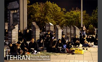 احیا شب 23 رمضان در بهشت زهرا 5