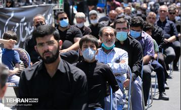 عزاداری شهادت امام صادق (ع) در میدان صادقیه 16