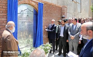 افتتاح بوستان شهدای خدمت و ۲۱۰ پروژه منطقه ۱۰ 14