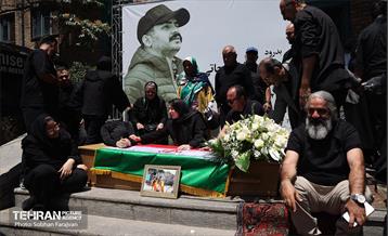 مراسم تشییع و خاکسپاری حمیدرضا درجاتی 17