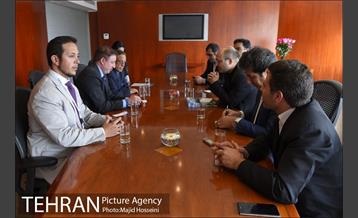 دیدار دکتر گیل آبادی با ادواردو حسین معاون شهردار کیتو پایتخت اکوادور 2