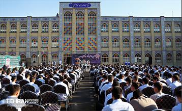 آیین آغاز سال تحصیلی جدید در دبیرستان ماندگار شهید مدرس 37