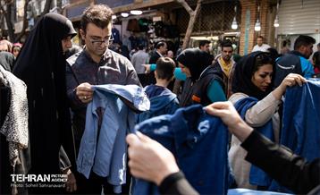 بازار بزرگ تهران در آستانه سال نو 13