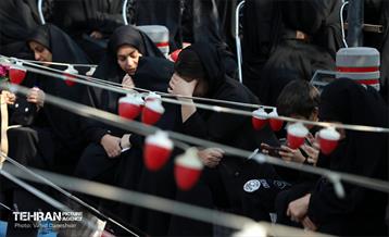 عزاداری شهادت حضرت فاطمه(س) در منطقه 17 19