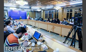 نشست خبری مشترک سخنگوی شورای شهر و رییس کمیته بودجه و نظارت مالی شورای شهر تهران 20