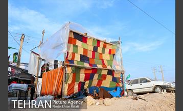 پیاده روی زائران به سمت کربلا از مرز شلمچه 8