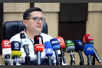 نشست خبری رئیس سازمان پیشگیری و مدیریت بحران شهر تهران 31