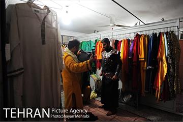 تعزیه خوانی در تکیه دو شهید دولت آباد 11