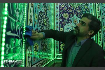 غبارروبی مسجد سیدالشهدا محله نازی آباد 22