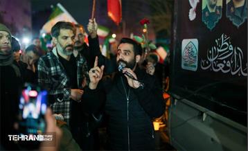 کاروان‌ موتوری و خودرویی از میدان انقلاب تا ساختمان هلال احمر تهران 4