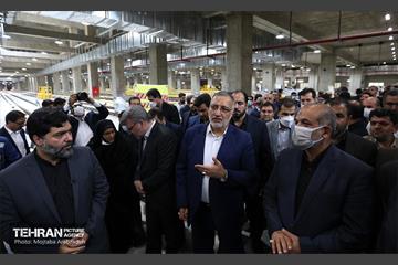 افتتاح بزرگ‌ترین پایانه زیرزمینی قطارهای شهری در کشور