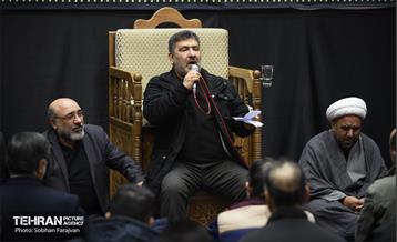 تشییع پیکر شهید گمنام در مسجد حجت(عج) 8