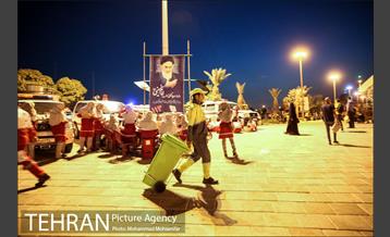 خدمات شهرداری تهران به مناسبت رحلت امام خمینی در مرقد امام خمینی (ره)  17