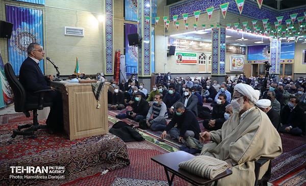 سخنرانی شهردار تهران در مسجد انصارالحسین (ع) 17
