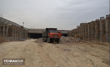 بازدید شهردار تهران از پروژه بزرگراه یادگار امام(ره) 36