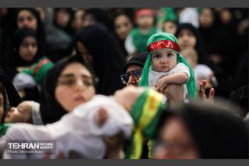مراسم شیرخوارگان حسینی در مصلای تهران 5