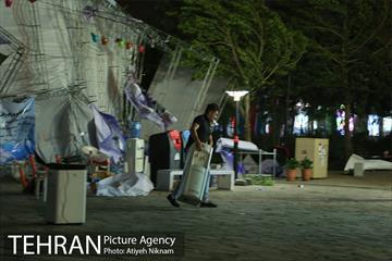 شب بارانی تهران 6
