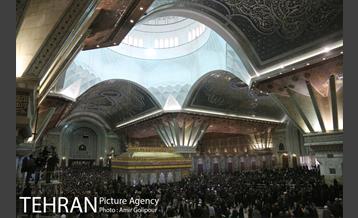 تشییع و خاکسپاری پیکر آیت الله هاشمی رفسنجانی در حرم امام (ره)‎ 24