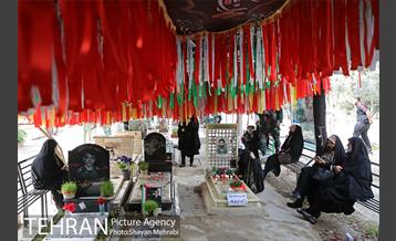 اولین پنجشنبه سال 1400 در بهشت زهرا(س) 40