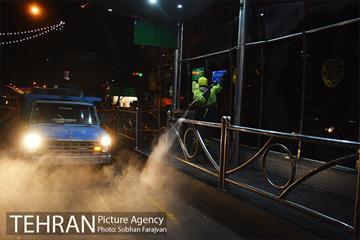 طرح ضدعفونی معابر شهری 15