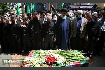 مراسم تشییع و تدفین شهدای گمنام در منطقه ۳ تهران  21