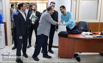 بازدید مدیرکل حوزه شهردار تهران از مرکز مطالعات و برنامه‌ریزی شهرداری تهران 9