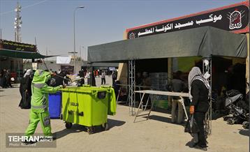 خدمات نیروهای پاکبان شهر تهران در اربعین حسینی 38