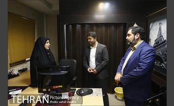 بازدید سربرست مرکز ارتباطات و امور بین الملل شهرداری تهران از شرکت بهره برداری متروی تهران  38