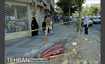 بهسازی و ساماندهی نما و منظر میدان بهارستان 7