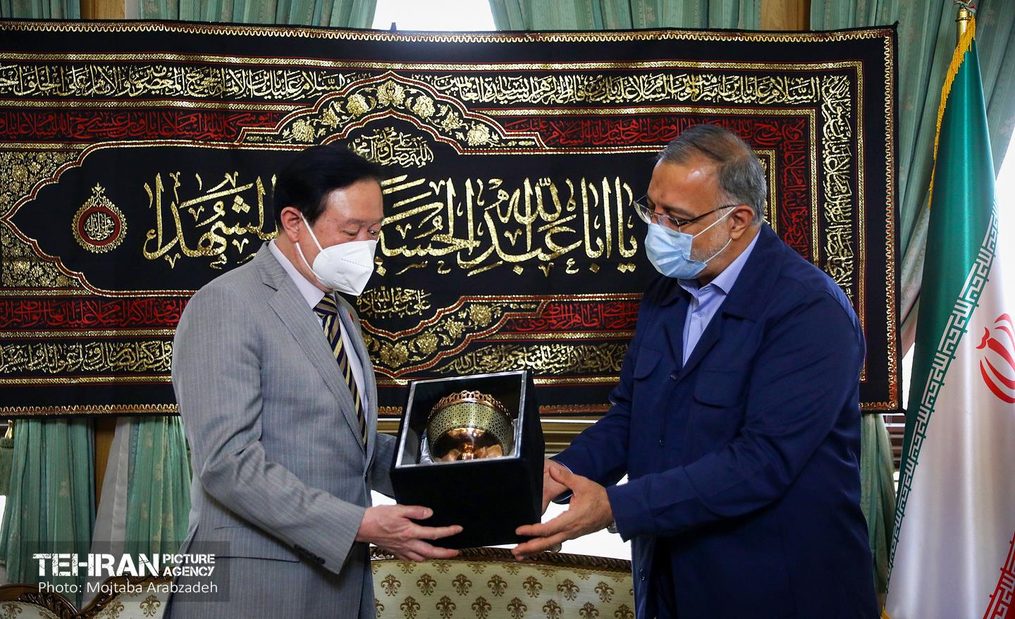 دیدار سفیر چین با شهردار تهران 12