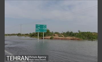 بازدید شهردار تهران از بخش سیل زده بستان خوزستان 9