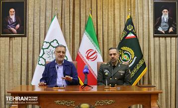 امضای تفاهم‌نامه‌ همکاری شهرداری تهران و وزارت دفاع 18