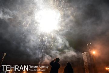نورافشانی میدان امام حسین(ع) به مناسبت نیمه شعبان‎ 19
